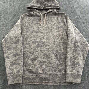 OVO October's Very Own Digital Camo Hoodie Mens XL Grey Owl Logo Sweatshirt